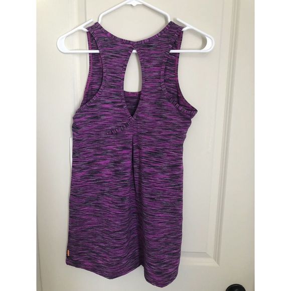 Lucy Women's Zen Seeker Tunic, Pink Dawn Spacedye, Size Medium - Picture 2 of 6